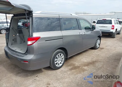 2017 Nissan Quest Sv from USA, damaged, VIN JN8AE2KP1H9165692